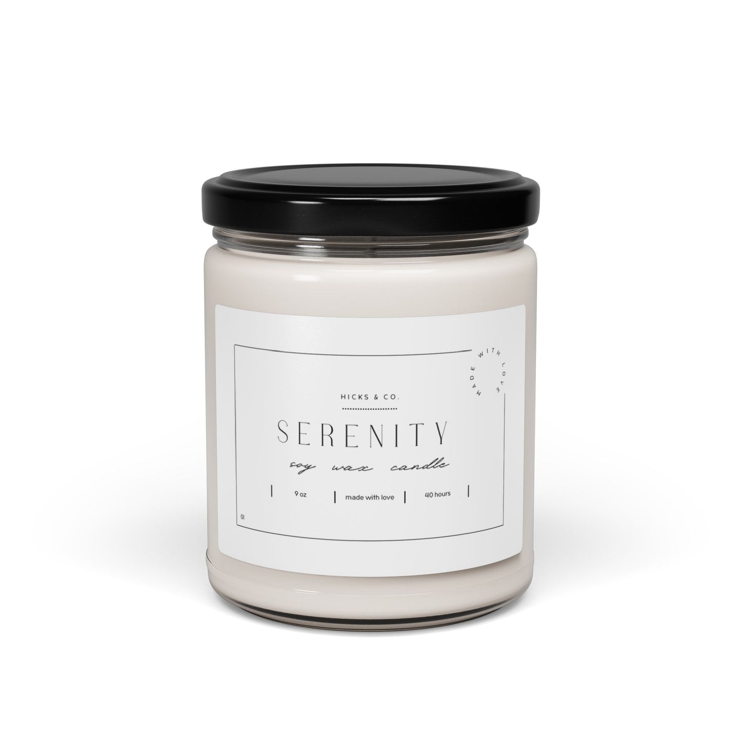 Scented Soy Candle, 9oz